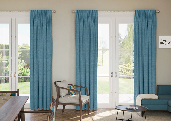 Jakarta, Blue Jay - Made to Measure Curtains - Image 3